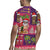 Hawaiian Christmas Rugby Jersey - Mele Kalikimaka Island Holiday Vibes - Pink Purple