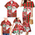 Australian Christmas Family Matching Mermaid Dress and Hawaiian Shirt - Santa Koala Kangaroo and Holiday Cheer