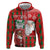 Australian Christmas Hoodie - Santa Koala Kangaroo and Holiday Cheer