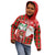 Australian Christmas Kid Hoodie - Santa Koala Kangaroo and Holiday Cheer