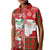 Australian Christmas Kid Polo Shirt - Santa Koala Kangaroo and Holiday Cheer