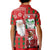 Australian Christmas Kid Polo Shirt - Santa Koala Kangaroo and Holiday Cheer