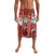 Australian Christmas Lavalava - Santa Koala Kangaroo and Holiday Cheer