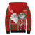 Australian Christmas Sherpa Hoodie - Santa Koala Kangaroo and Holiday Cheer