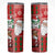 Australian Christmas Skinny Tumbler - Santa Koala Kangaroo and Holiday Cheer