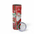 Australian Christmas Skinny Tumbler - Santa Koala Kangaroo and Holiday Cheer