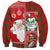 Australian Christmas Sweatshirt - Santa Koala Kangaroo and Holiday Cheer