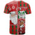 Australian Christmas T Shirt - Santa Koala Kangaroo and Holiday Cheer