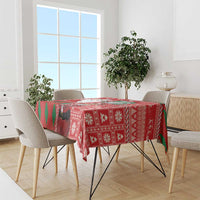 Australian Christmas Tablecloth - Santa Koala Kangaroo and Holiday Cheer LT03 - Polynesian Pride
