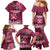 Fiji Adi Cakobau School Family Matching Mermaid Dress and Hawaiian Shirt Tropical Flower and Tapa Pattern LT03 - Polynesian Pride