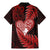 New Zealand Valentine Day Family Matching Mermaid Dress and Hawaiian Shirt Aotearoa Warrior and Woman Love Story Silver Fern Koru Red Style LT03 - Polynesian Pride