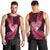 New Zealand Valentine Day Men Tank Top Aotearoa Warrior Love Story Silver Fern Koru Pink Style LT03 - Polynesian Pride