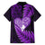 New Zealand Valentine Day Family Matching Long Sleeve Bodycon Dress and Hawaiian Shirt Aotearoa Warrior Love Story Silver Fern Koru Purple Style LT03 - Polynesian Pride