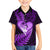 New Zealand Valentine Day Kid Hawaiian Shirt Aotearoa Warrior Love Story Silver Fern Koru Purple Style LT03 Kid Purple - Polynesian Pride