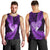 New Zealand Valentine Day Men Tank Top Aotearoa Warrior Love Story Silver Fern Koru Purple Style LT03 - Polynesian Pride