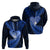 New Zealand Valentine Day Hoodie Aotearoa Warrior Love Story Silver Fern Koru Blue Style LT03 - Polynesian Pride