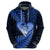 New Zealand Valentine Day Hoodie Aotearoa Warrior Love Story Silver Fern Koru Blue Style LT03 - Polynesian Pride