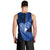 New Zealand Valentine Day Men Tank Top Aotearoa Warrior Love Story Silver Fern Koru Blue Style LT03 - Polynesian Pride