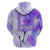 Hawaiian Cocktail Valentine Day Hoodie Hibiscus Kakau Pattern Purple Version LT03 - Polynesian Pride