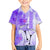 Hawaiian Cocktail Valentine Day Kid Hawaiian Shirt Hibiscus Kakau Pattern Purple Version LT03 Kid Purple - Polynesian Pride