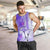 Hawaiian Cocktail Valentine Day Men Tank Top Hibiscus Kakau Pattern Purple Version LT03 Purple - Polynesian Pride