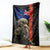 New Zealand Kiwi Soldier ANZAC Blanket Red Poppy Flower and Silver Fern Pattern LT03 - Polynesian Pride