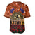 The Rising Sun Badge ANZAC Baseball Jersey Last Post Field of Poppy Starry Night Style LT03 - Polynesian Pride