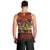 The Rising Sun Badge ANZAC Men Tank Top Last Post Field of Poppy Starry Night Style LT03 - Polynesian Pride