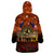 The Rising Sun Badge ANZAC Wearable Blanket Hoodie Last Post Field of Poppy Starry Night Style LT03 - Polynesian Pride