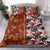 Pan-Pacific Festival Bedding Set Hawaiian Tribal and Japanese Pattern Together Culture