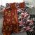 Pan-Pacific Festival Bedding Set Hawaiian Tribal and Japanese Pattern Together Culture