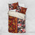 Pan-Pacific Festival Bedding Set Hawaiian Tribal and Japanese Pattern Together Culture