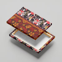 Japanese Culture Hawaii Style Canvas Wall Art Hawaiian Tribal and Japanese Pattern Together Culture LT03 - Polynesian Pride
