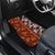 Pan-Pacific Festival Car Mats Hawaiian Tribal and Japanese Pattern Together Culture