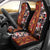 Pan-Pacific Festival Car Seat Cover Hawaiian Tribal and Japanese Pattern Together Culture