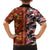 Pan-Pacific Festival Family Matching Long Sleeve Bodycon Dress and Hawaiian Shirt Hawaiian Tribal and Japanese Pattern Together Culture