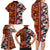 Pan-Pacific Festival Family Matching Long Sleeve Bodycon Dress and Hawaiian Shirt Hawaiian Tribal and Japanese Pattern Together Culture