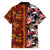 Pan-Pacific Festival Family Matching Long Sleeve Bodycon Dress and Hawaiian Shirt Hawaiian Tribal and Japanese Pattern Together Culture