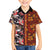 Pan-Pacific Festival Family Matching Puletasi and Hawaiian Shirt Hawaiian Tribal and Japanese Pattern Together Culture