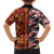 Pan-Pacific Festival Family Matching Short Sleeve Bodycon Dress and Hawaiian Shirt Hawaiian Tribal and Japanese Pattern Together Culture