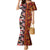 Pan-Pacific Festival Mermaid Dress Hawaiian Tribal and Japanese Pattern Together Culture