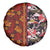 Pan-Pacific Festival Spare Tire Cover Hawaiian Tribal and Japanese Pattern Together Culture