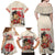 Personalised Pan-Pacific Festival Family Matching Off Shoulder Maxi Dress and Hawaiian Shirt Japanese Samurai with Hawaiian Pattern