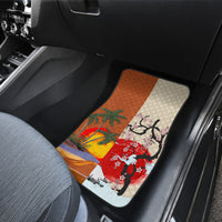 Pan-Pacific Festival Car Mats Mauna Kea and Fuji Mountains