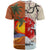 Pan-Pacific Festival T Shirt Mauna Kea and Fuji Mountains