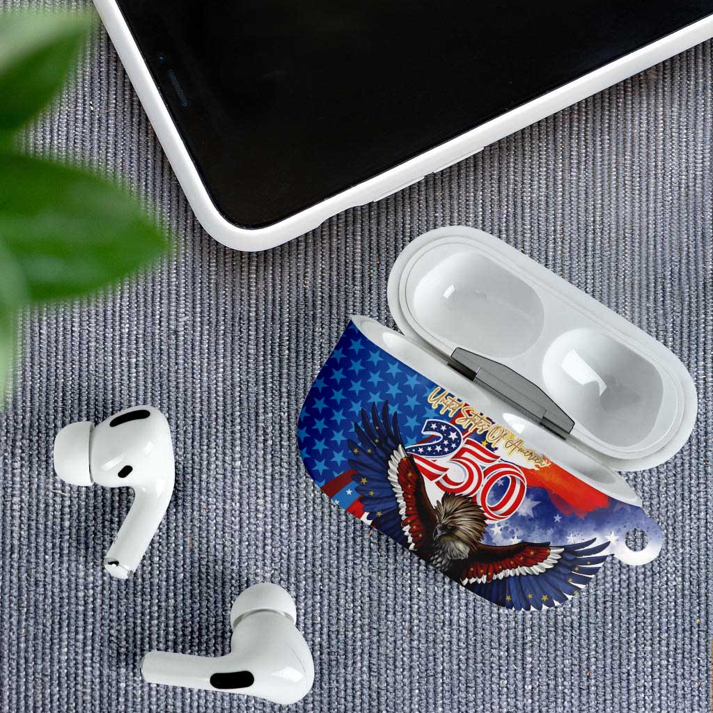 Philippines and United States Semiquincentennial AirPods Case Eagle and National Flag Style LT03 - Polynesian Pride