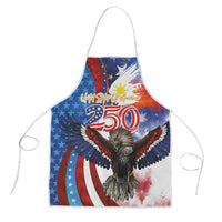 Philippines and United States Semiquincentennial Apron Eagle and National Flag Style LT03 Multicolor - Polynesian Pride