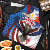 Philippines and United States Semiquincentennial Apron Eagle and National Flag Style LT03 Multicolor - Polynesian Pride