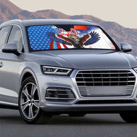 Philippines and United States Semiquincentennial Auto Sun Shade Eagle and National Flag Style LT03 - Polynesian Pride