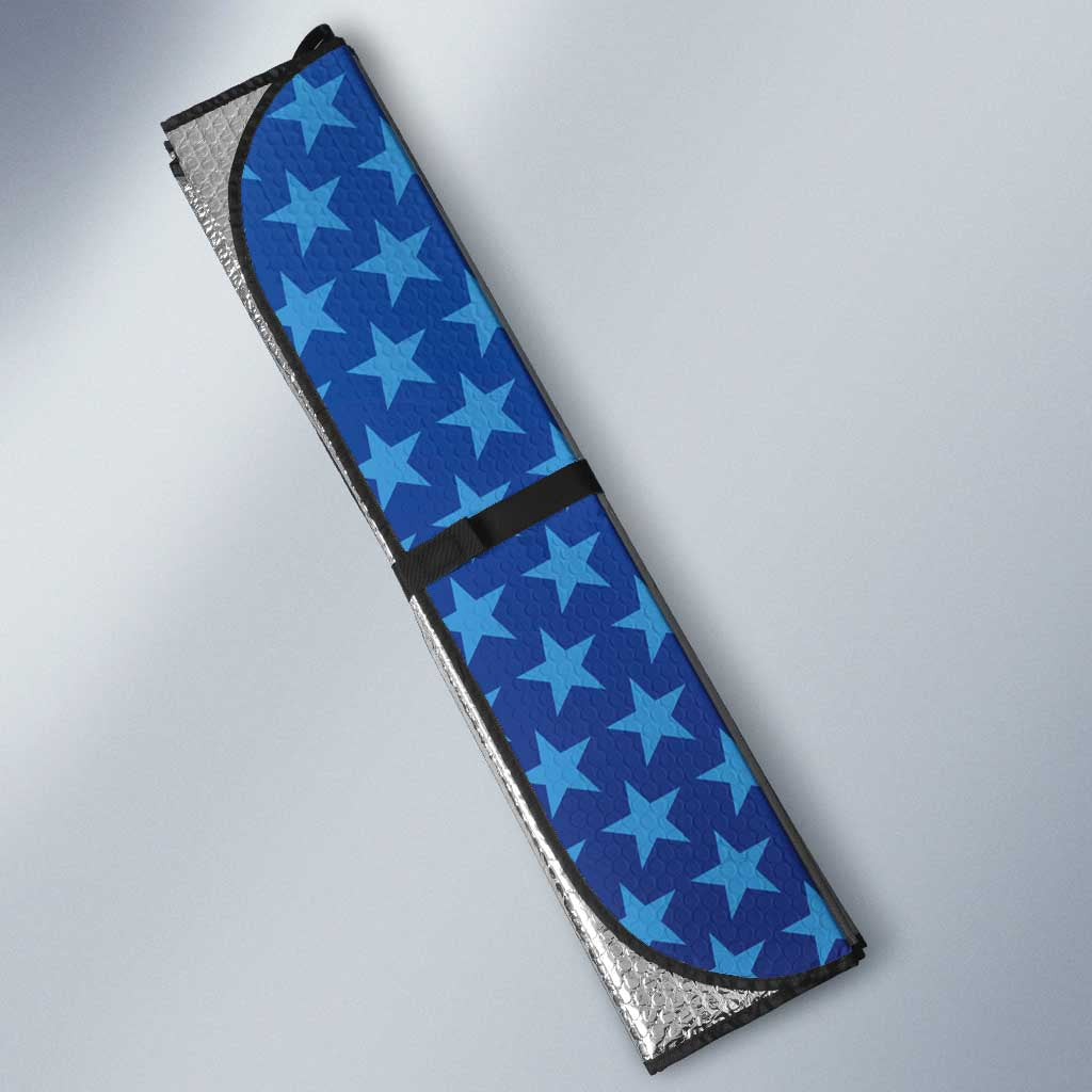 Philippines and United States Semiquincentennial Auto Sun Shade Eagle and National Flag Style LT03 - Polynesian Pride